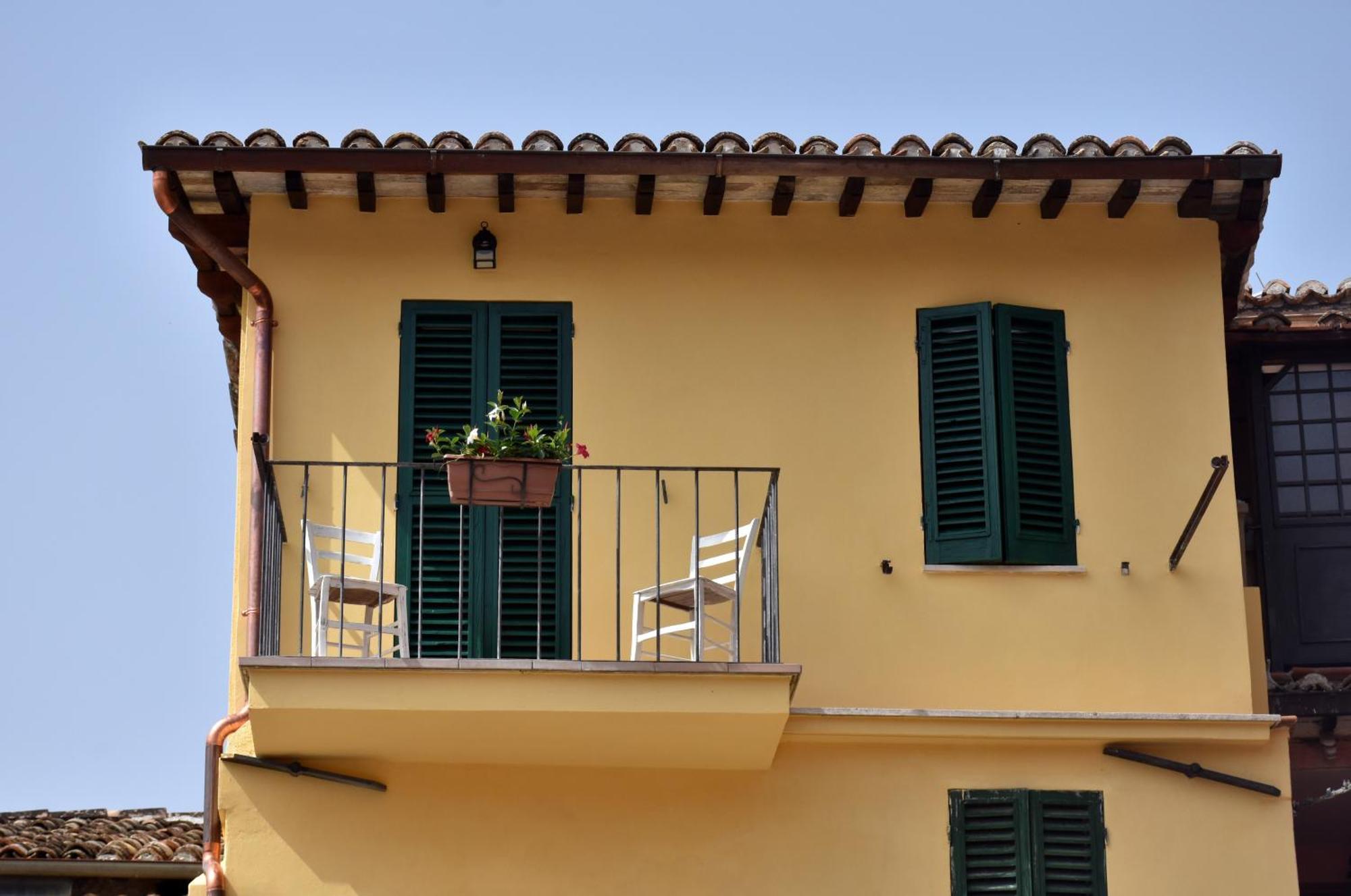Apartamento La Casa del Borgo Antico Spoleto Exterior foto